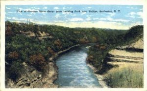 View of Genesee River Gorge - Rochester, New York