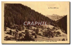 Old Postcard Morzine Chalet des Sources