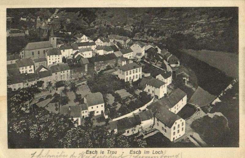 CPA Luxembourg Esch le Trou (30810)