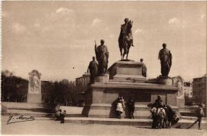 CPA AJACCIO - Place du Diamant Statue de Napoléon 1er CORSE (711177)