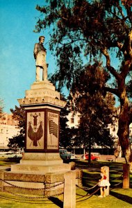 California Long Beach Lincoln Park Abraham Lincoln Statue
