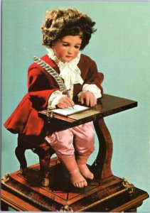 Postcard Switzerland Neuchatel History Museum - Jaquet-Droz Automaton The Writer