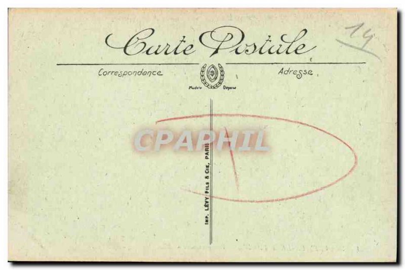 Old Postcard Dover Delivrande the view gnerale