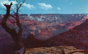 Vintage Postcard Bluffs & Towering Crags Grand Canyon National Park Arizona AZ