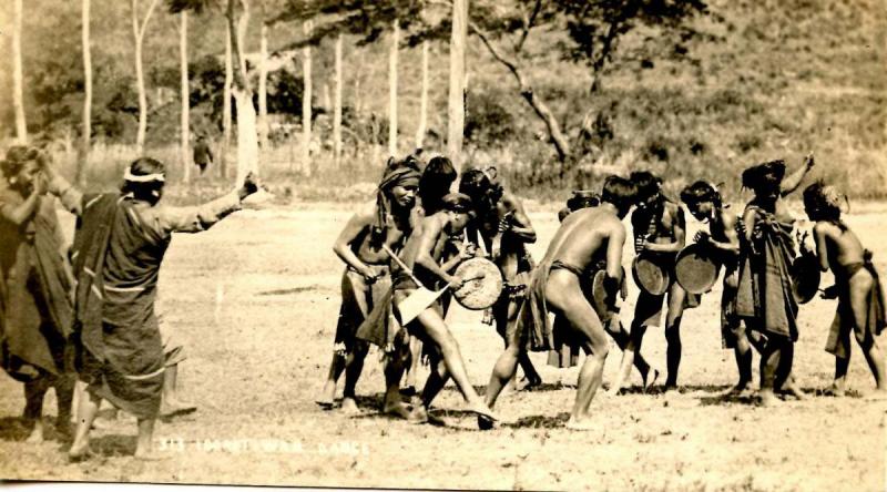 Africa - Congo. Igorot War Dance - RPPC