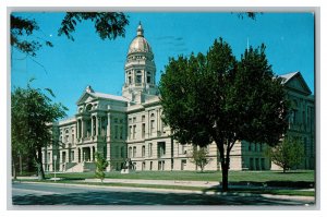 1977 Wyoming State Capitol Cheyenne Wyoming Vintage Standard View Postcard