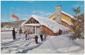 Skiers, Lac Ouimet Club, St Jovite, Quebec, Canada, 1960-70s