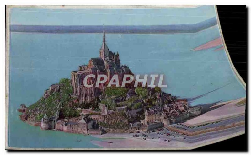 Modern Postcard Mont Saint Michel Vue Generale