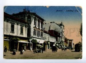 173488 HUNGARY Miskolc Szechenyi utca Vintage censorship RPPC