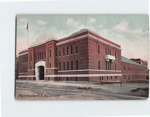 Postcard New Armory, Manchester, New Hampshire