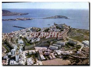 Postcard Modern Ibiza Baleares plane view