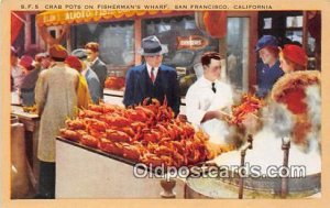 Crab Pots, Fisherman's Wharf San Francisco, CA 1947 