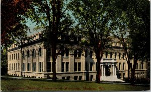 Vtg 1910s University of Wisconsin Engineering Building Madision WI Postcard