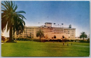 Vtg Los Angeles California CA Ambassador Hotel 1950s View Postcard