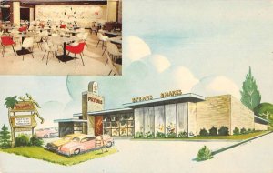 Louisville Kentucky Pryon's Drive In Restaurant Vintage Postcard AA35288