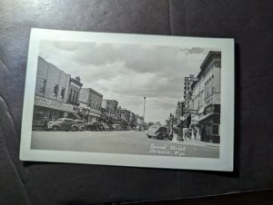 Mint USA PPC Postcard Second Street Laramie WY Wyoming