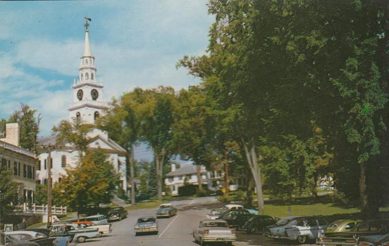 Congregational Church on Main Street - Middlebury VT, Vermont
