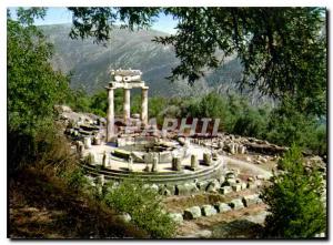 Postcard Modern Delphi The Tholos Marmaria