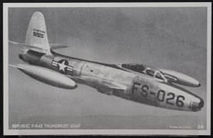 U.S. Air Force - Republic F-84E Thunderjet