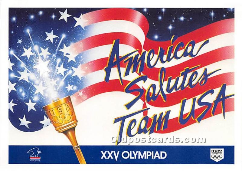 America Salutes Team USA XXV Olympiad Olympic 1992 