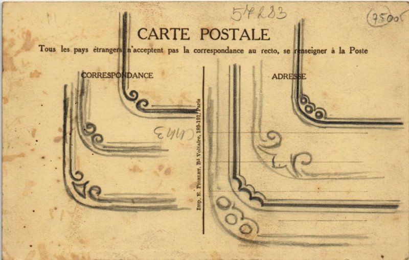 CPA PARIS 5e - Dagmar-Hotel (57283)
