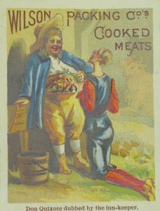 1880's Wilson Packing Co's Cooked Meats Trade Card 5 P112 