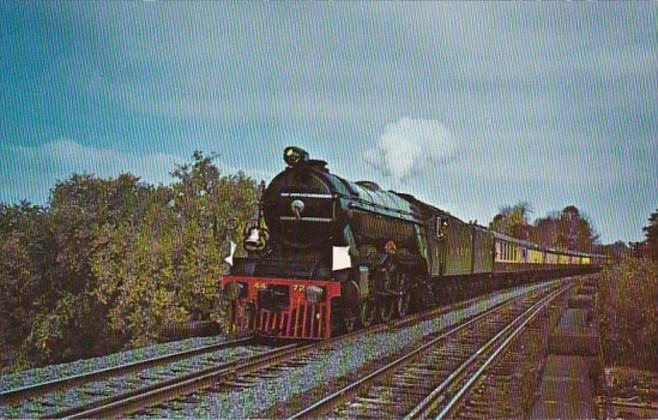 Trains Alan Pegler's Gresley Pacific Flying Scotsman Near Windsor Connec...