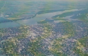 Illinois Quincy Aerial View Of Quincy 1967