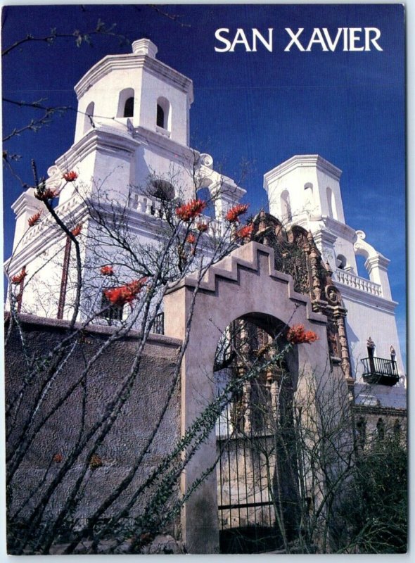 Postcard - San Xavier Del Bac Mission - Tucson, Arizona