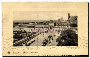 Old Postcard Brussels Botanical Garden