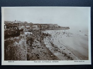 Kent MARGATE Cliftonville PALM BAY c1920s RP Postcard by Rotary