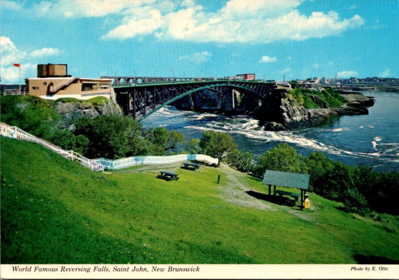 Canada St John World Famous Reversing Falls