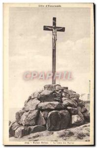 Old Postcard Cote d & # 39Emeraude Saint Briac Cross Sailors