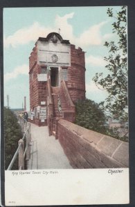 Cheshire Postcard - King Charles' Tower, City Walls, Chester   RS13512