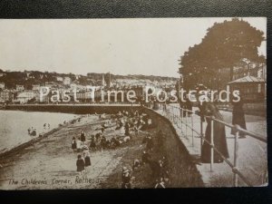 c1919 - The Children's Corner, Rothersay Beach