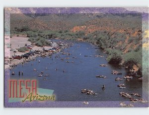 Postcard Salt River, Mesa, Arizona