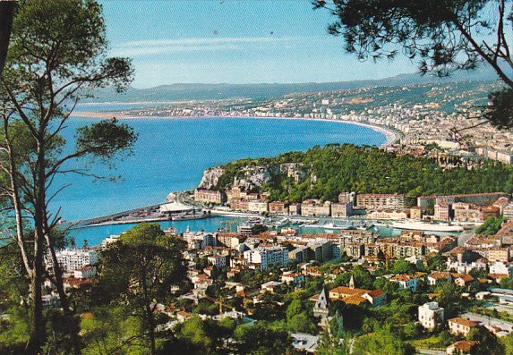 France Nice Vue panoramique sur la ville et la Baie des Anges