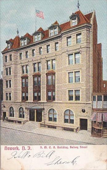 Y M C A Building Halsey Street Newark New Jersey 1907