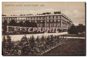 Old Postcard Hampton Court South Front