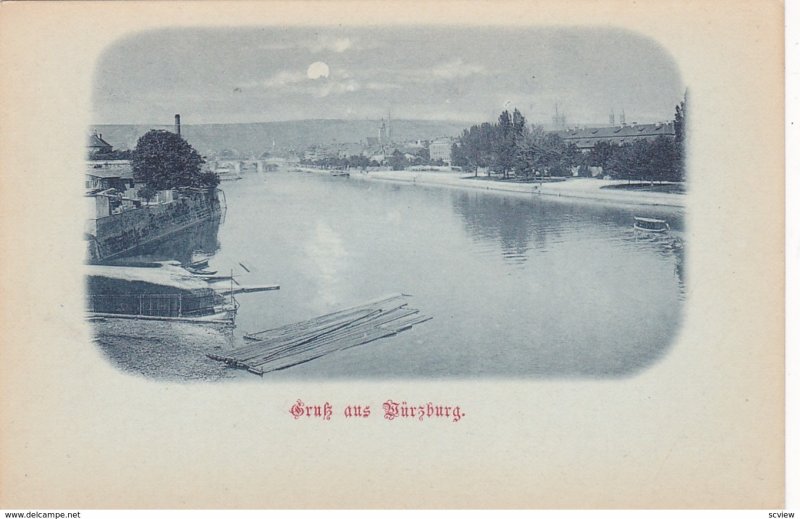 Gruss aus WURZBURG , Germany, 1900
