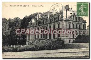 Postcard Old Castle of Boissy-Saint-L?ger Piple