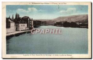 Old Postcard Villeneuve Sur Yonne L & # 39Yonne View Tour Du Pont Bonneville ...