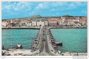 Pontoon Bridge Connecting The Two Parts Of Willemstad, The Capital Of The Isl...
