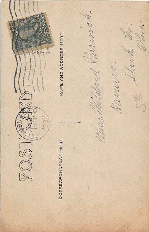 J11/ Columbus Ohio RPPC Postcard c1910 Governor Judson Harmon 221