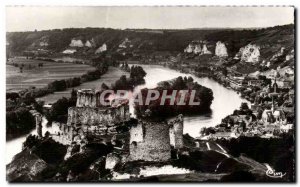 Old Postcard Les Andelys Chateau Le Gaillard