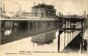 CPA Choisy-Le-Roi - La Gare submergec (275140)