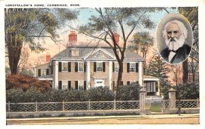 Longfellow's Home in Cambridge, Massachusetts