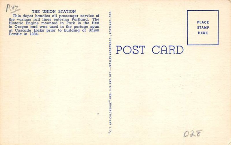 Union Station Portland, Oregon