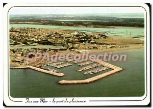 Postcard Modern Fos Sur Mer The Port De Plaisance