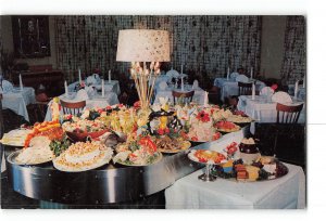 Worcester Massachusetts MA Vintage Postcard The Stockholm Restaurant Interior
